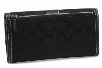 discounted coach wallets - 6k13 black